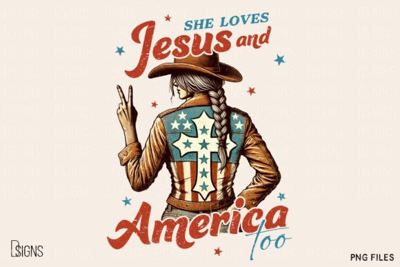 4th of July Patriotic USA Jesus America T-Shirt Designs