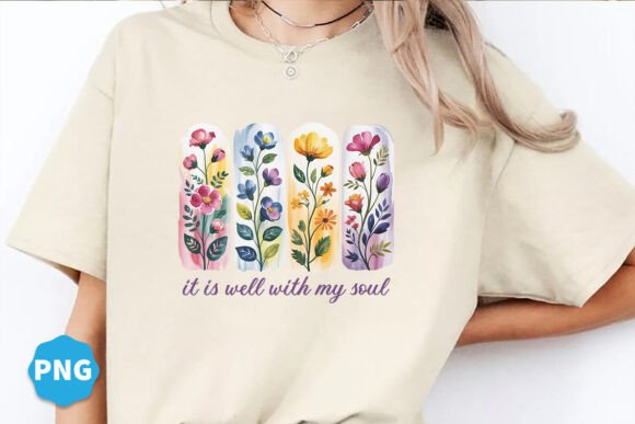 Brushstroke Floral Png Christian Flower