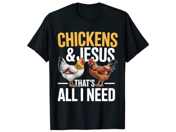 Chicken Jesus T-Shirt PNG SVG: T-Shirt Designs That Stand Out