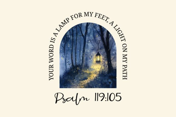 Christian Bible Verse Psalm 119 105