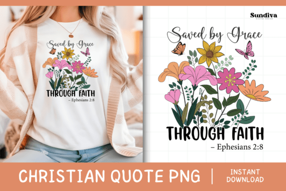 Christian Faith Quote Sublimation PNG 10