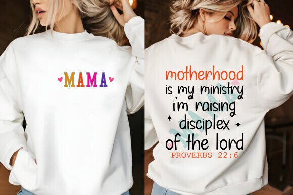Christian Mama Svg, Mother’s Day Png, Mom T-Shirt Designs