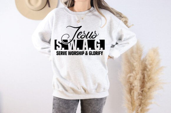 Jesus SWAG Serve Worship SVG PNG for T-Shirt Designs
