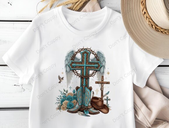 Western Christian Png Sublimation T-Shirt Designs